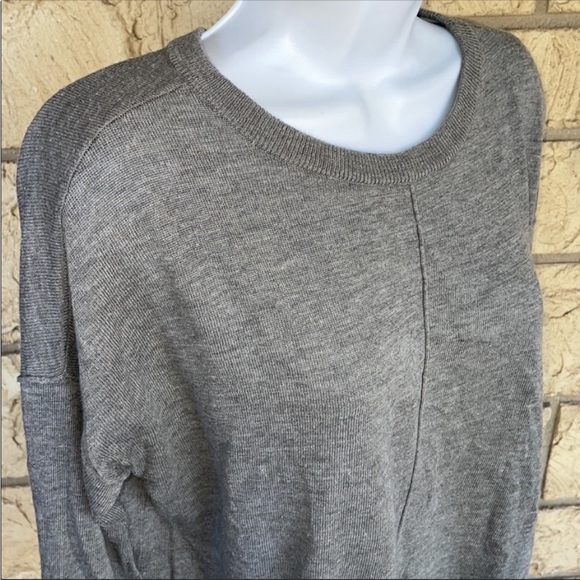 Forever 21 Gray Comfy Cozy Sweater Tin Size Small Oversized Fit Size Small - Picture 6 of 11